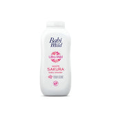 Babi Mild - Ultra Mild White Sakura Baby Powder - 160g